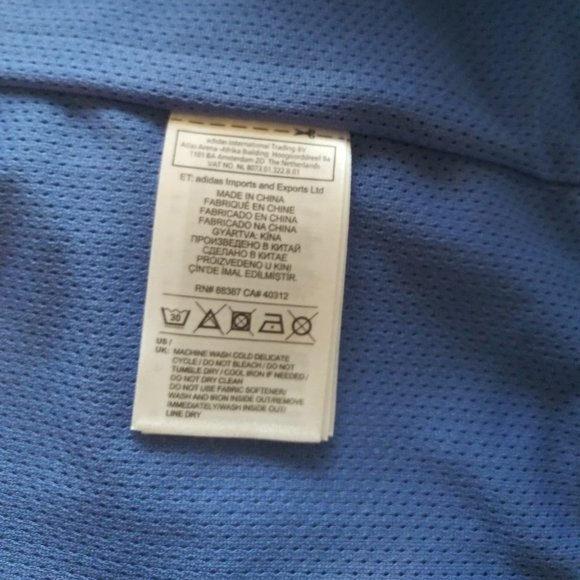Adidas Windbreaker jacket, Size XL, NWT - Picture 5 of 5